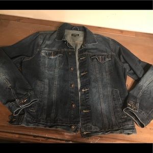 Carbon Men’s Large denim Jacket